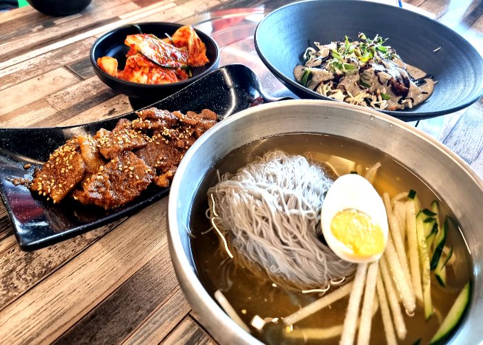 육쌈냉면 패키지
