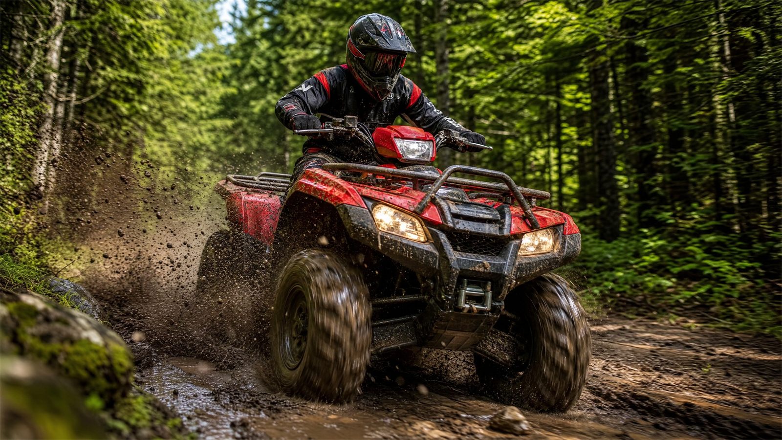 ATV 산악 코스